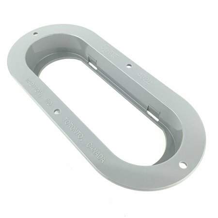 GROTE Bracket, Lamp, Gray, Oval Theft-Resistant 43220